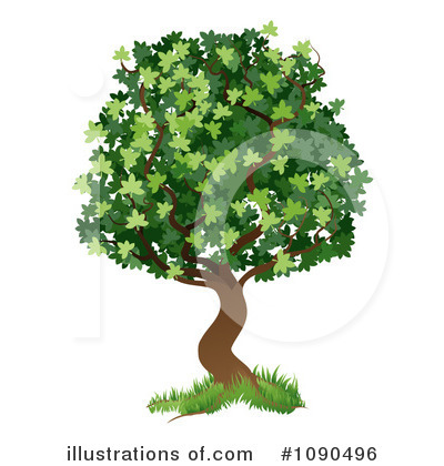Royalty-Free (RF) Tree Clipart Illustration by AtStockIllustration - Stock Sample #1090496