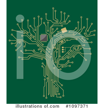 Royalty-Free (RF) Tree Clipart Illustration by Vector Tradition SM - Stock Sample #1097371