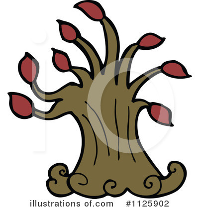 Royalty-Free (RF) Tree Clipart Illustration by lineartestpilot - Stock Sample #1125902