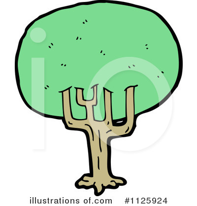 Royalty-Free (RF) Tree Clipart Illustration by lineartestpilot - Stock Sample #1125924