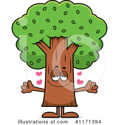 Trees Clipart #1171394 by Cory Thoman