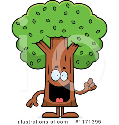 Trees Clipart #1171395 by Cory Thoman