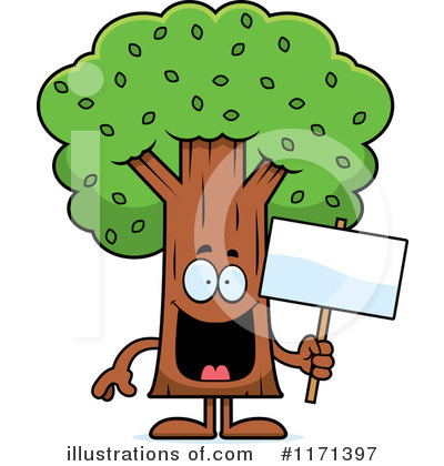 Trees Clipart #1171397 by Cory Thoman