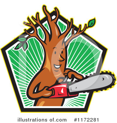 Lumberjack Clipart #1172281 by patrimonio