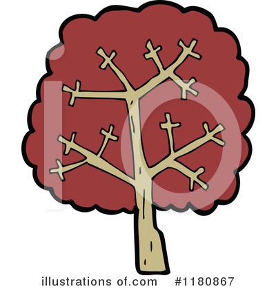 Royalty-Free (RF) Tree Clipart Illustration by lineartestpilot - Stock Sample #1180867