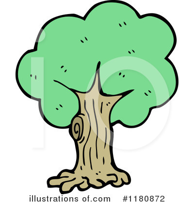 Royalty-Free (RF) Tree Clipart Illustration by lineartestpilot - Stock Sample #1180872