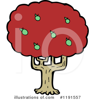 Royalty-Free (RF) Tree Clipart Illustration by lineartestpilot - Stock Sample #1191557