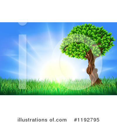Royalty-Free (RF) Tree Clipart Illustration by AtStockIllustration - Stock Sample #1192795