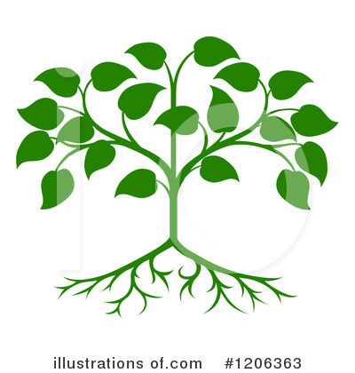 Royalty-Free (RF) Tree Clipart Illustration by AtStockIllustration - Stock Sample #1206363
