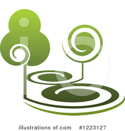 Royalty-Free (RF) Tree Clipart Illustration by Vector Tradition SM - Stock Sample #1223127