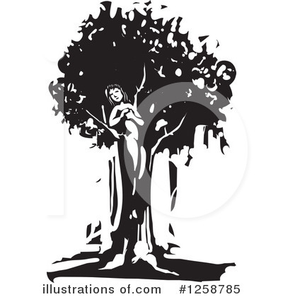 Royalty-Free (RF) Tree Clipart Illustration by xunantunich - Stock Sample #1258785