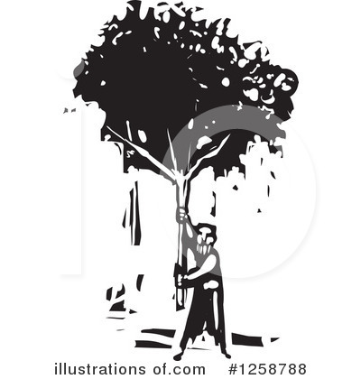 Royalty-Free (RF) Tree Clipart Illustration by xunantunich - Stock Sample #1258788