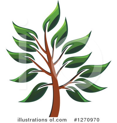 Royalty-Free (RF) Tree Clipart Illustration by Vector Tradition SM - Stock Sample #1270970
