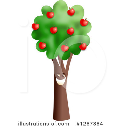 Royalty-Free (RF) Tree Clipart Illustration by Prawny - Stock Sample #1287884
