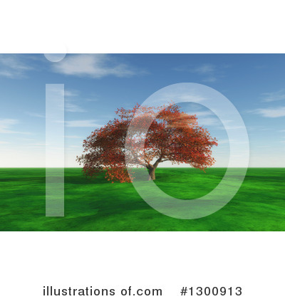 Maple Tree Clipart #1300913 by KJ Pargeter