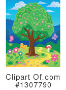 Tree Clipart #1307790 by visekart