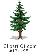 Tree Clipart #1311951 by dero