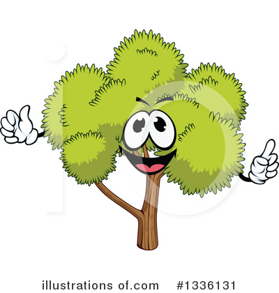 Royalty-Free (RF) Tree Clipart Illustration by Vector Tradition SM - Stock Sample #1336131