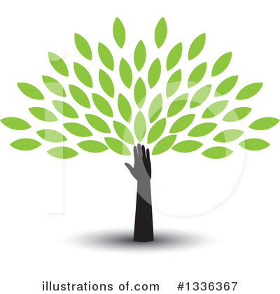 Royalty-Free (RF) Tree Clipart Illustration by ColorMagic - Stock Sample #1336367