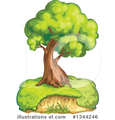 Royalty-Free (RF) Tree Clipart Illustration by merlinul - Stock Sample #1344246