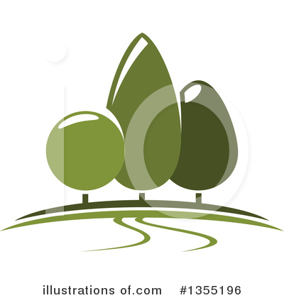 Bushes Clipart #1355196 by Vector Tradition SM
