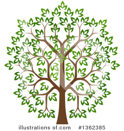 Royalty-Free (RF) Tree Clipart Illustration by AtStockIllustration - Stock Sample #1362385