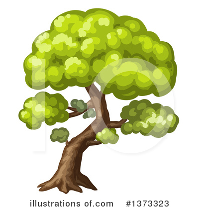 Royalty-Free (RF) Tree Clipart Illustration by merlinul - Stock Sample #1373323