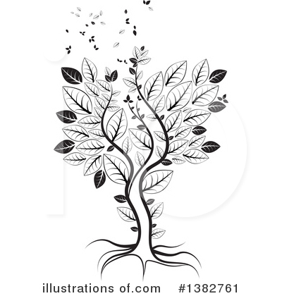 Leaves Clipart #1382761 by MilsiArt
