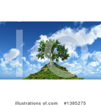 Royalty-Free (RF) Tree Clipart Illustration by KJ Pargeter - Stock Sample #1385275