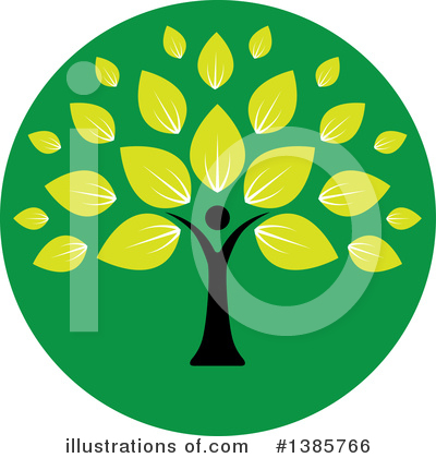 Tree Of Life Clipart #1385766 by ColorMagic