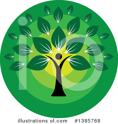 Tree Of Life Clipart #1385768 by ColorMagic