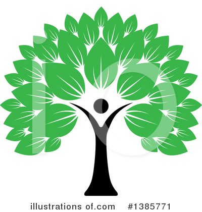 Tree Of Life Clipart #1385771 by ColorMagic