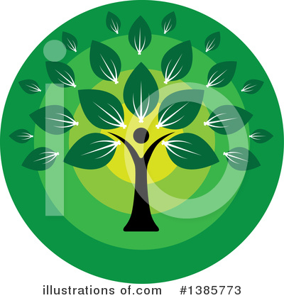 Tree Of Life Clipart #1385773 by ColorMagic