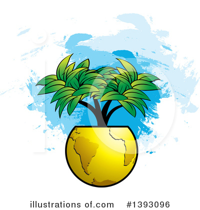 Royalty-Free (RF) Tree Clipart Illustration by Lal Perera - Stock Sample #1393096