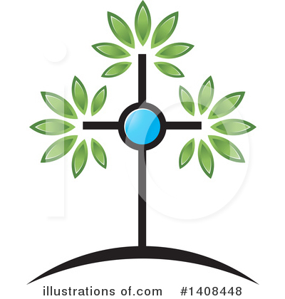 Royalty-Free (RF) Tree Clipart Illustration by Lal Perera - Stock Sample #1408448