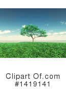Tree Clipart #1419141 by KJ Pargeter
