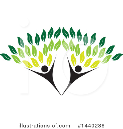 Royalty-Free (RF) Tree Clipart Illustration by ColorMagic - Stock Sample #1440286