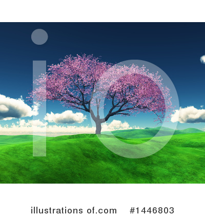 Royalty-Free (RF) Tree Clipart Illustration by KJ Pargeter - Stock Sample #1446803