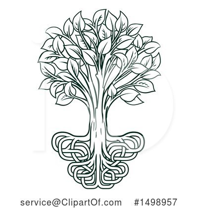 Royalty-Free (RF) Tree Clipart Illustration by AtStockIllustration - Stock Sample #1498957