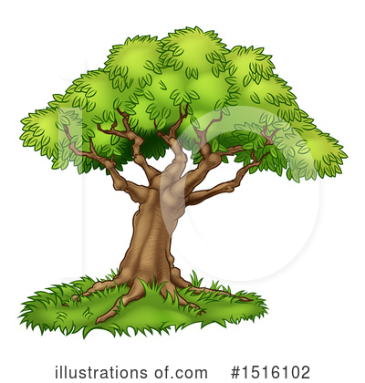 Royalty-Free (RF) Tree Clipart Illustration by AtStockIllustration - Stock Sample #1516102