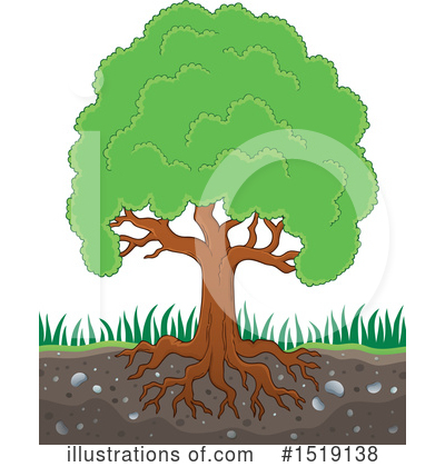 Royalty-Free (RF) Tree Clipart Illustration by visekart - Stock Sample #1519138