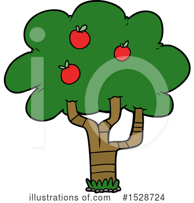 Royalty-Free (RF) Tree Clipart Illustration by lineartestpilot - Stock Sample #1528724