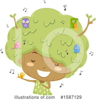 Royalty-Free (RF) Tree Clipart Illustration by BNP Design Studio - Stock Sample #1587129