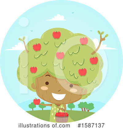 Royalty-Free (RF) Tree Clipart Illustration by BNP Design Studio - Stock Sample #1587137
