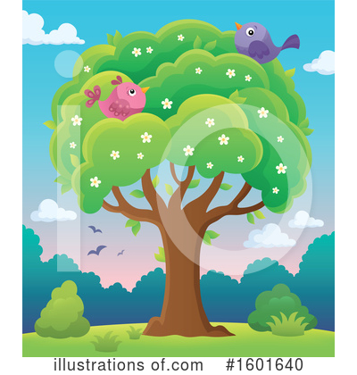 Royalty-Free (RF) Tree Clipart Illustration by visekart - Stock Sample #1601640