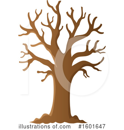 Bare Tree Clipart #1601647 by visekart