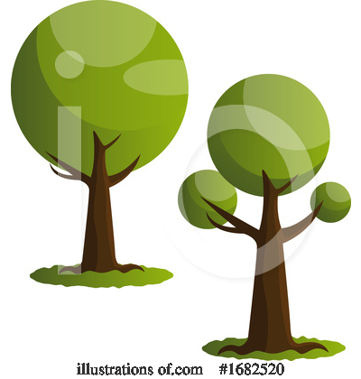Royalty-Free (RF) Tree Clipart Illustration by Morphart Creations - Stock Sample #1682520