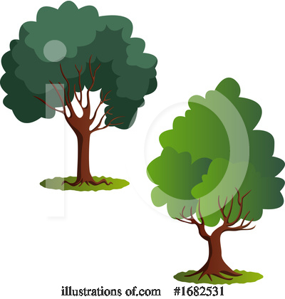 Royalty-Free (RF) Tree Clipart Illustration by Morphart Creations - Stock Sample #1682531