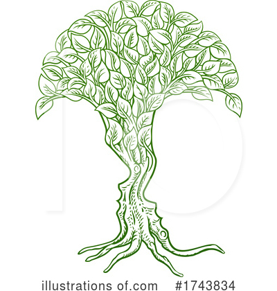 Royalty-Free (RF) Tree Clipart Illustration by AtStockIllustration - Stock Sample #1743834