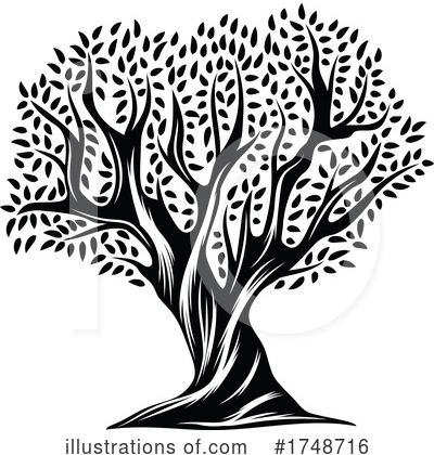 Royalty-Free (RF) Tree Clipart Illustration by Vector Tradition SM - Stock Sample #1748716